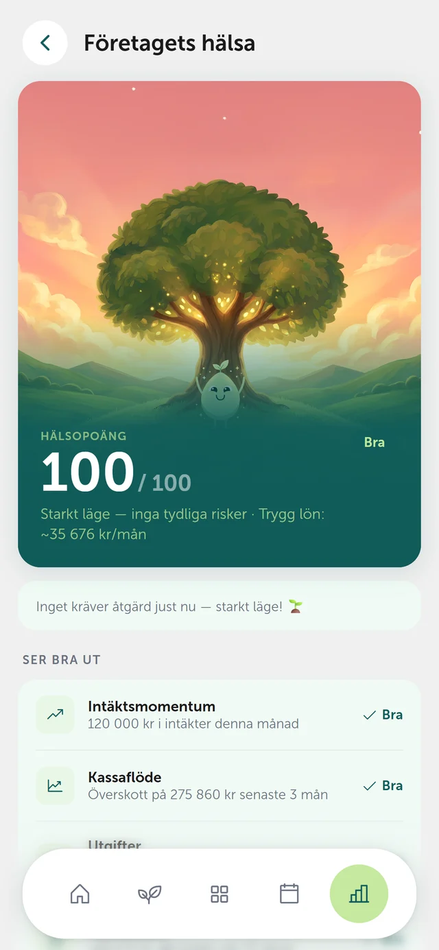 Företagshälsa i dashioo